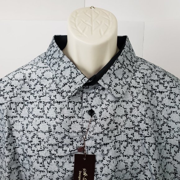 2X St. Patrick Print Microfiber Long Sleeve Shirt 2XL - Picture 3 of 7